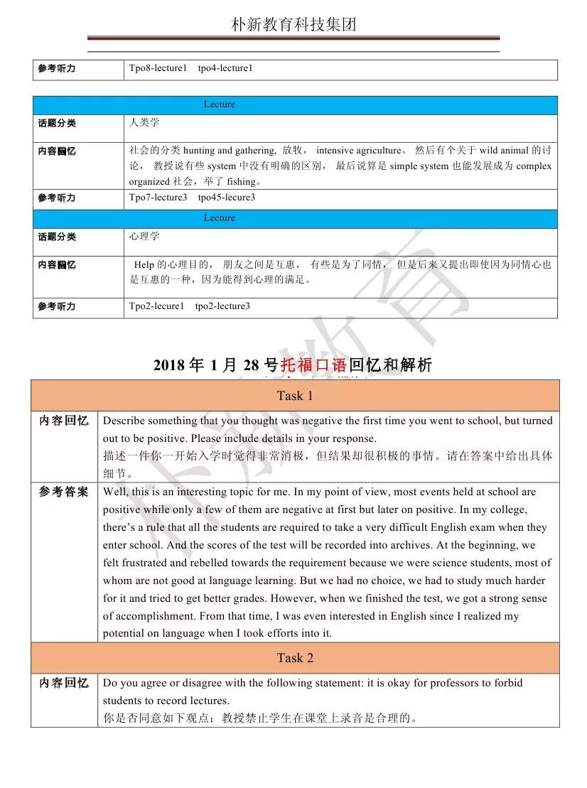 托福机经