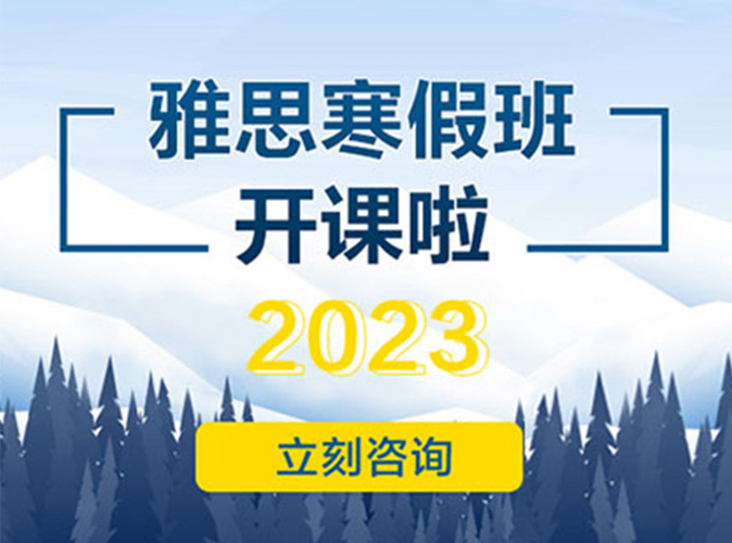 2023环球雅思寒假班